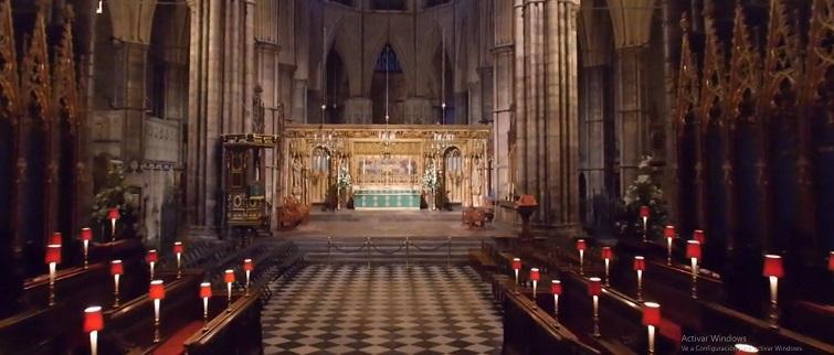 DRONE FOOTAGE OF WESTMINSTER ABBEY