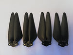Black replacement propellers for the Visuo XS818G Zen Mini GPS 4K and Visuo XS818 - The Drone Warehouse